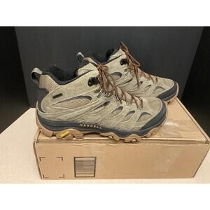 New! Mens Merrell Moab 3 Mid Olive/Gum Waterproof Hiking Boots. Size 11. Nice!!!